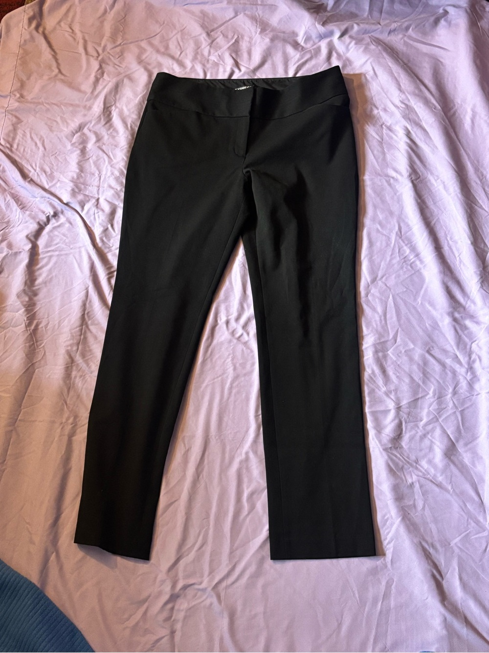 Express Black Skinny Ponte Pants